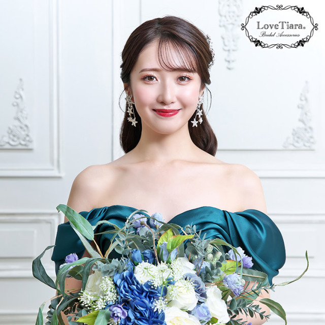 スターリーイヤリング／ピアス 着用イメージ