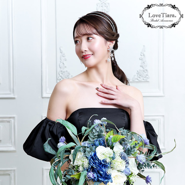 スターリーイヤリング／ピアス 着用イメージ