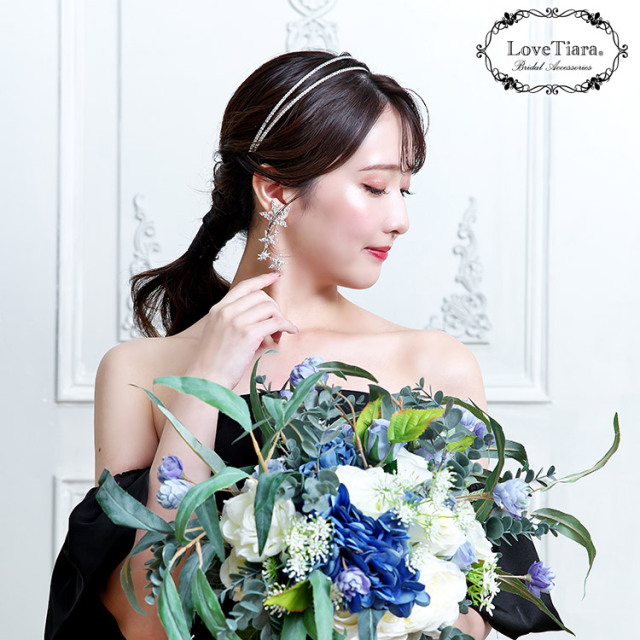 スターリーイヤリング／ピアス 着用イメージ