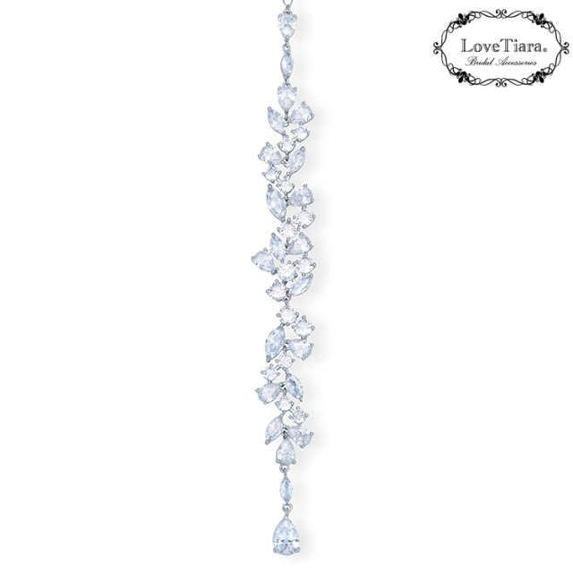 バックドロップジルコニアネックレス 商品イメージ