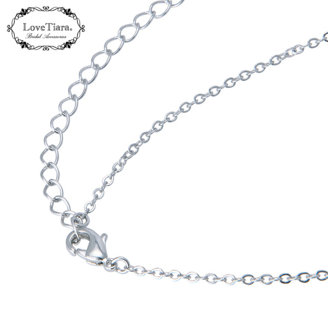 バックドロップジルコニアネックレス 商品イメージ