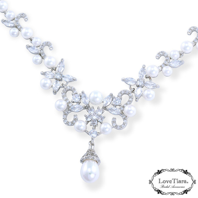 ネックレス　ウエディング　ブライダル　結婚式