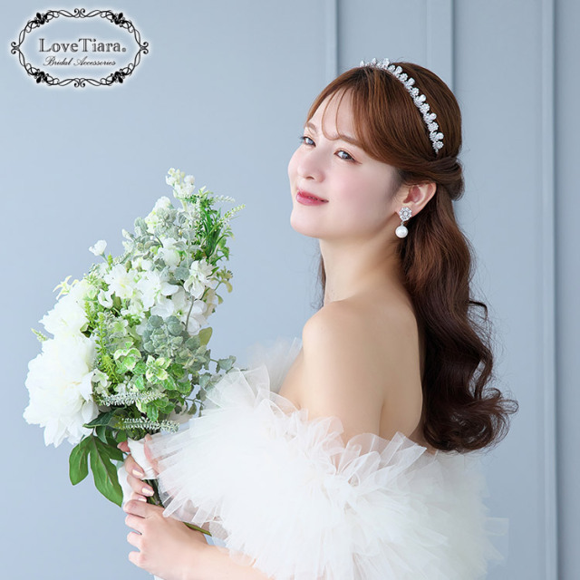 イヤリング　ウエディング　ブライダル　結婚式