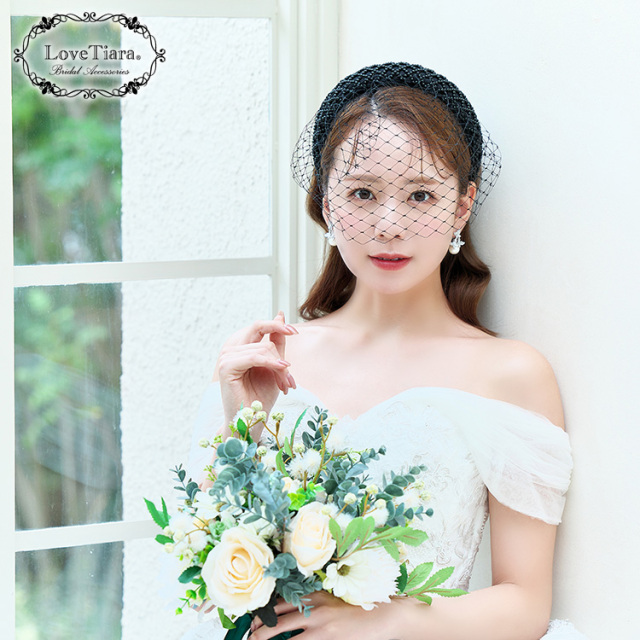 パピヨンパールジルコニアピアス 着用イメージ