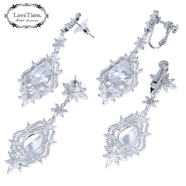 ティアナジルコニアイヤリング／ピアス 商品イメージ