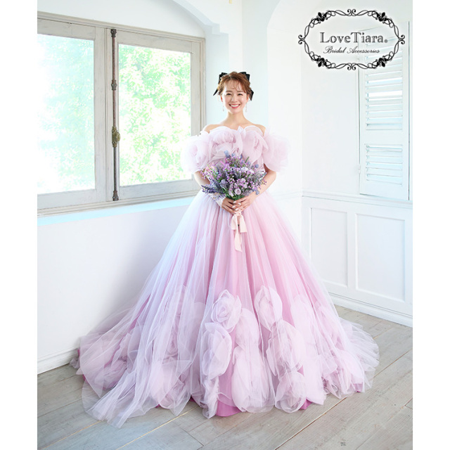 ブリジッドジルコニアイヤリング／ピアス 着用イメージ