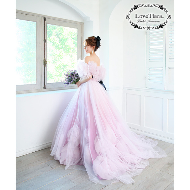 ブリジッドジルコニアイヤリング／ピアス 着用イメージ