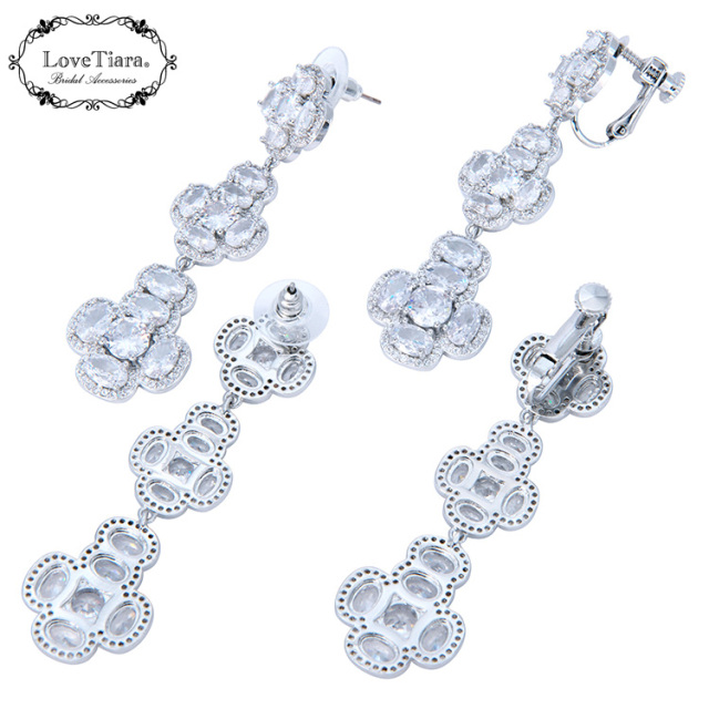 ブリジッドジルコニアイヤリング／ピアス 商品イメージ