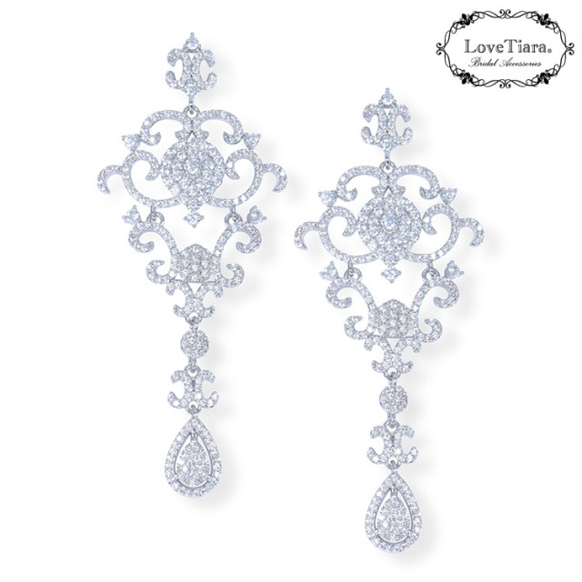 エヴァンジェリンジルコニアイヤリング／ピアス 商品イメージ