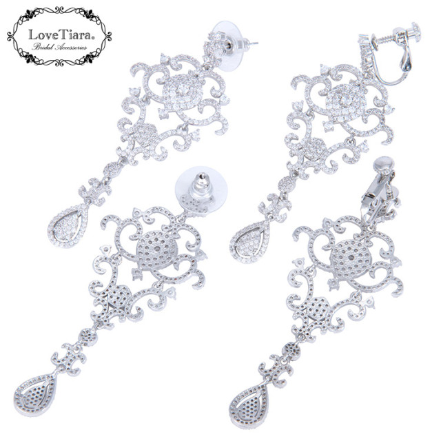 エヴァンジェリンジルコニアイヤリング／ピアス 商品イメージ