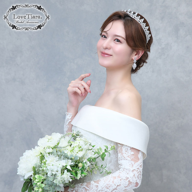 イヤリング　ウエディング　ブライダル　結婚式