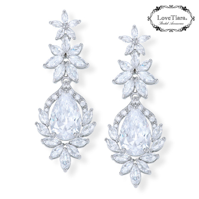 セレニティジルコニアイヤリング／ピアス 詳細イメージ