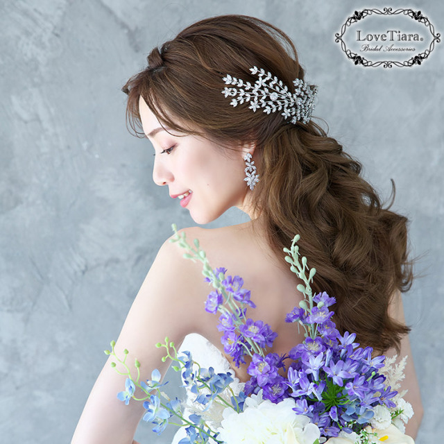 アビージルコニアイヤリング／ピアス 着用イメージ