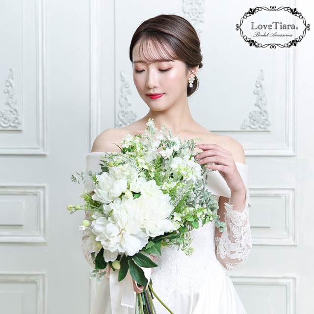 プリマジルコニアイヤリング／ピアス 着用イメージ