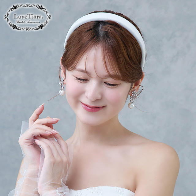 イヤリング　ウエディング　ブライダル　結婚式