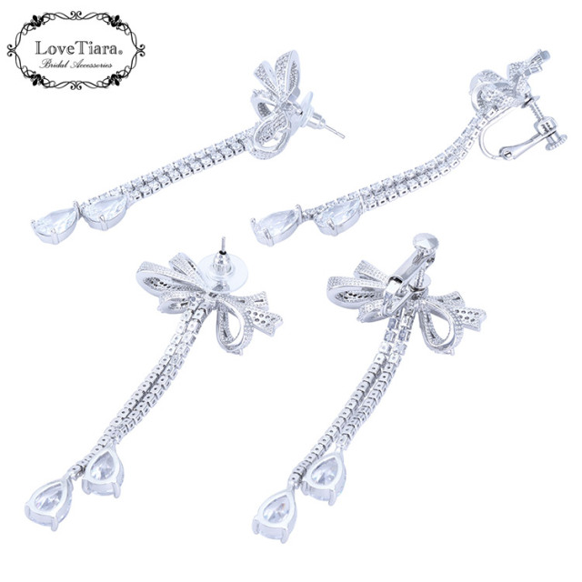 イヤリング　ウエディング　ブライダル　結婚式