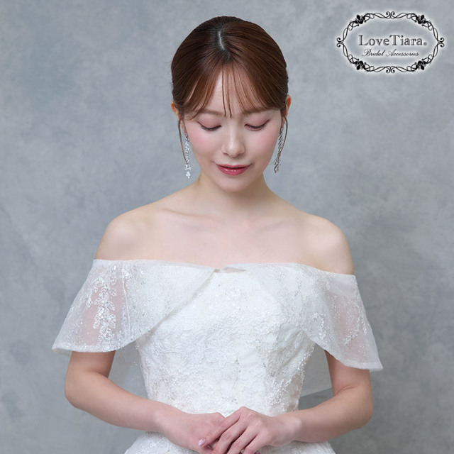 イヤリング　ウエディング　ブライダル　結婚式
