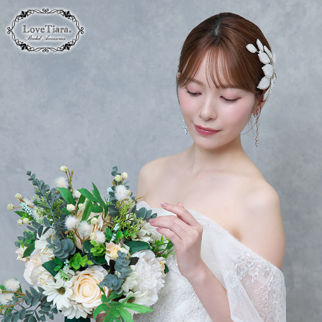 イヤリング　ウエディング　ブライダル　結婚式
