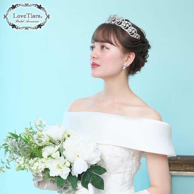 ローラジルコニアイヤリング/ピアス