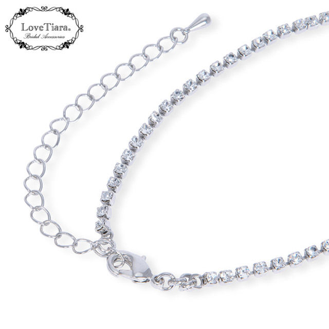 リボンクリスタルネックレスセット 商品イメージ