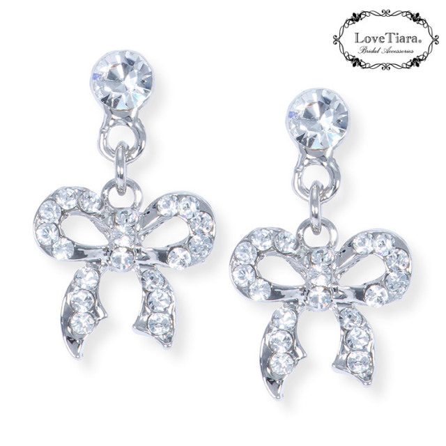 リボンクリスタルネックレスセット 商品イメージ