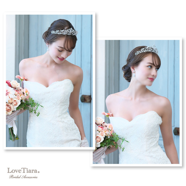 ティアラ　ウエディング　ブライダル　結婚式