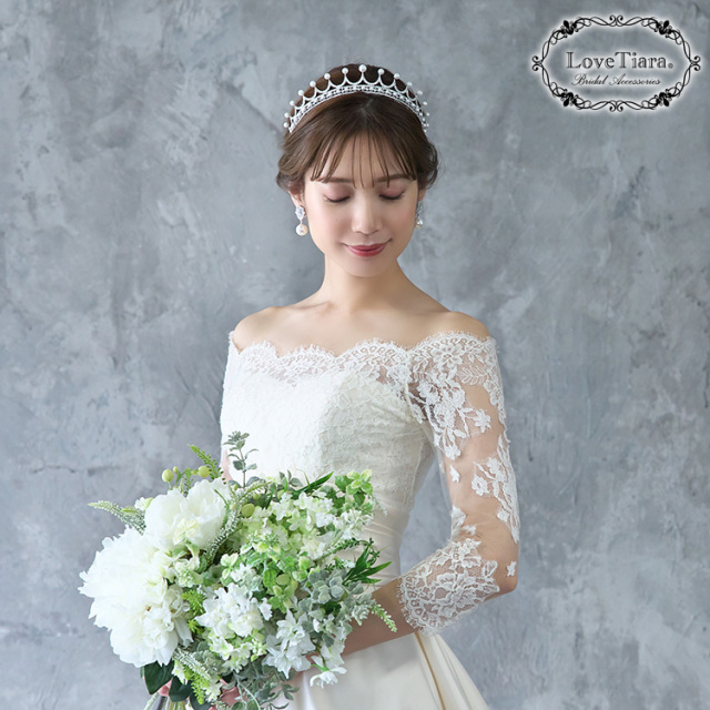 ロングベール【メロウビーズ】（フロントミディアムタイプ） 着用イメージ