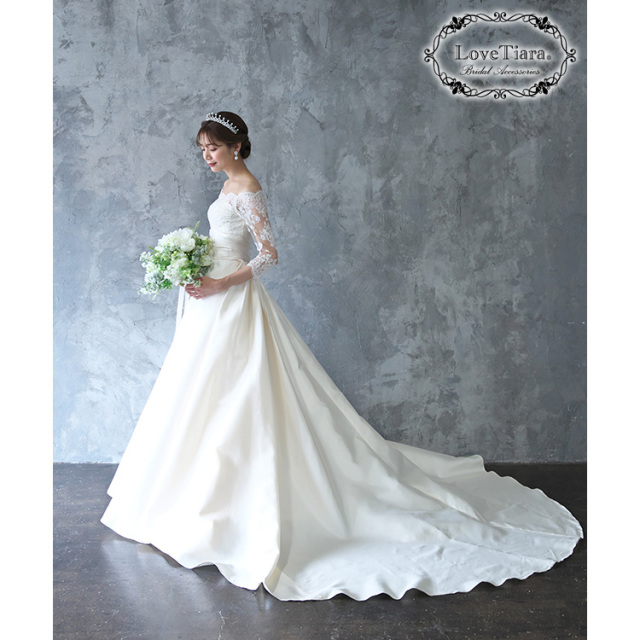 ロングベール【メロウビーズ】（フロントミディアムタイプ） 着用イメージ