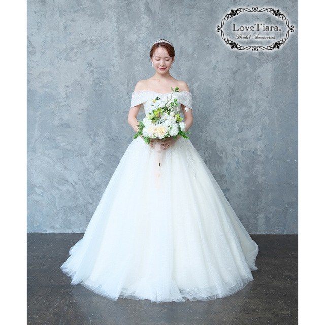 ノーブルジルコニアティアラ 着用イメージ