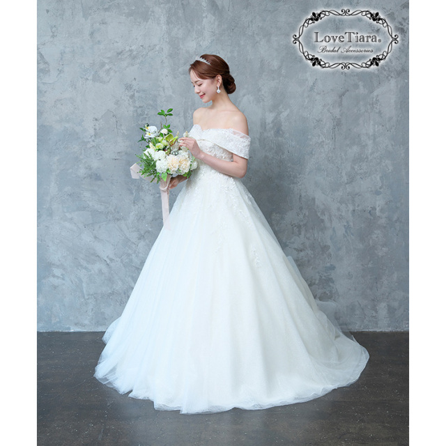 ノーブルジルコニアティアラ 着用イメージ