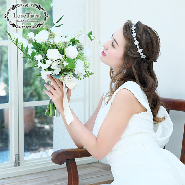 カチューシャ ウエディング ブライダル 結婚式