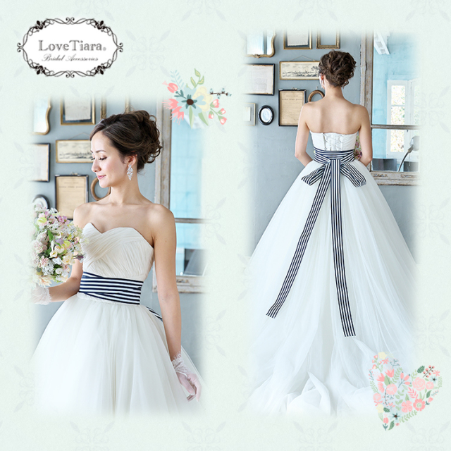 サッシュベルト ウエディング ブライダ 結婚式