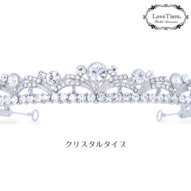 ショートクラシックティアラ 詳細イメージ