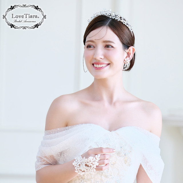 トウィッグリーフティアラ 着用イメージ