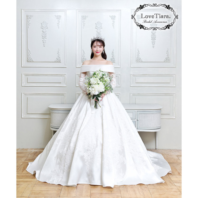 フェリーチェクラウンティアラ＆イヤリング／ピアスセット 通信販売