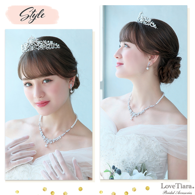 アイビーハートティアラの着用イメージ