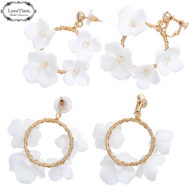 イヤリング ウエディング ブライダル 結婚式