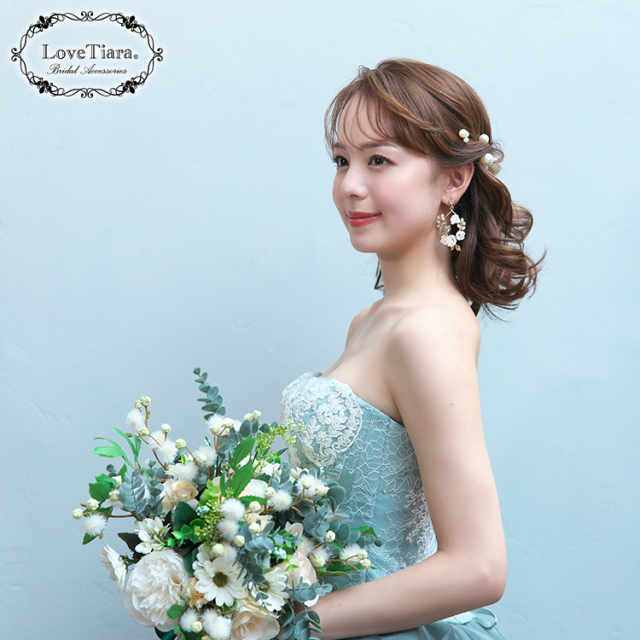 ベルイヤリング／ピアス 着用イメージ