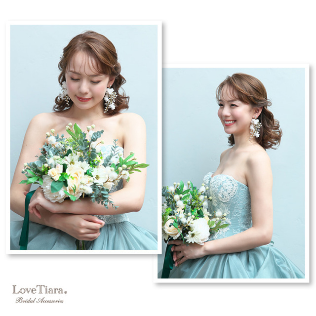 イヤリング ウエディング ブライダル 結婚式