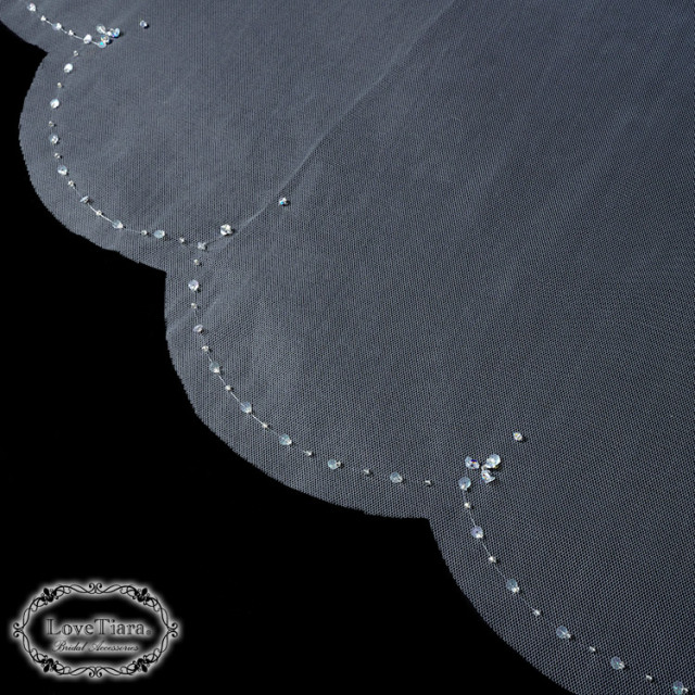 ショートベール 【ビジュー】 詳細イメージ