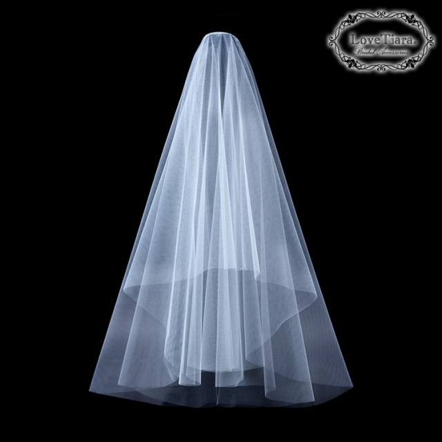 ショートベール（ギャザーなし） ラブティアラ 商品イメージ