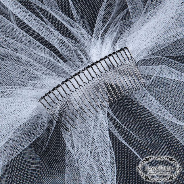 ミディアムベール【オーガンジーパイピング】（ミドルヴェール） 商品イメージ