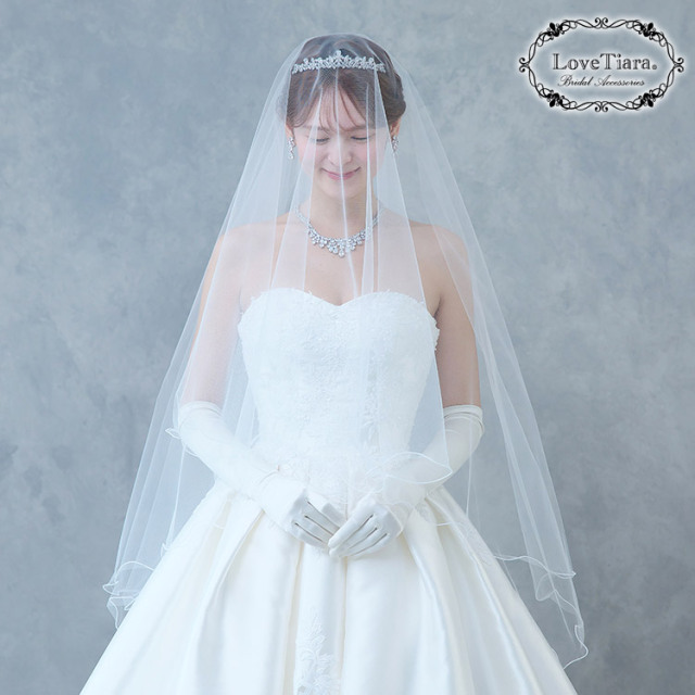 ベール　ウエディング　ブライダル　結婚式