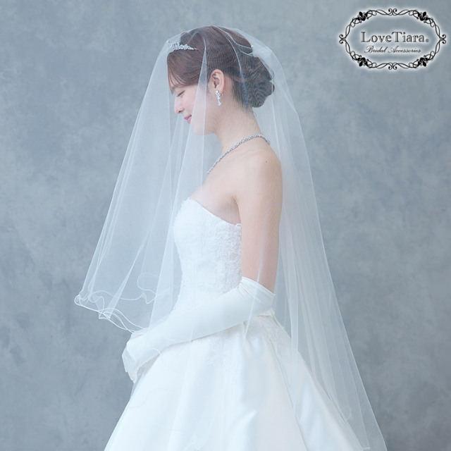 ベール　ウエディング　ブライダル　結婚式