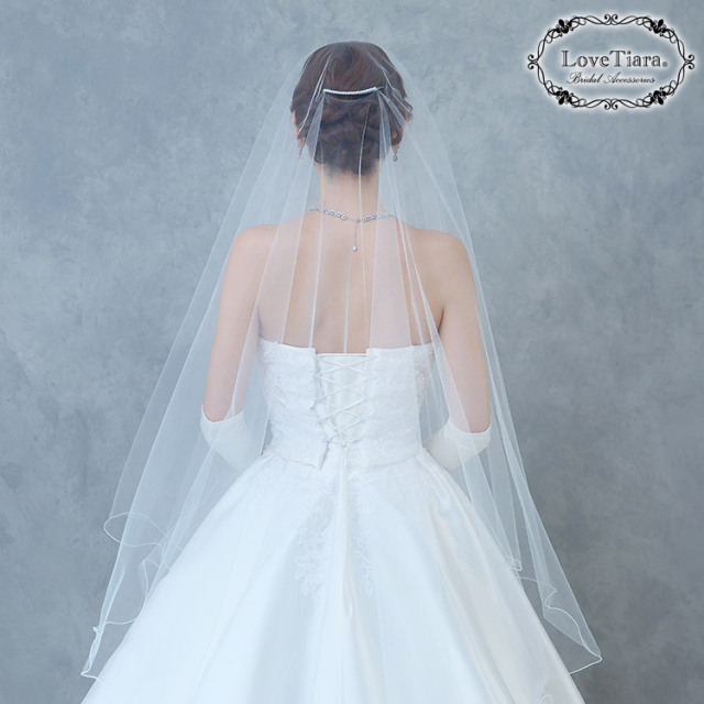 ベール　ウエディング　ブライダル　結婚式