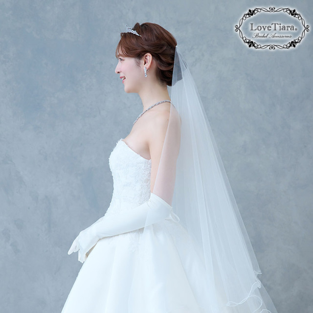 ベール　ウエディング　ブライダル　結婚式