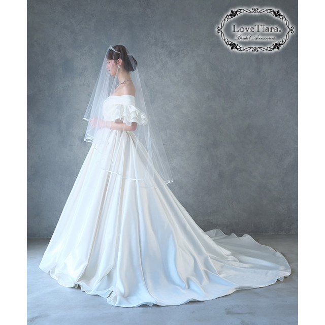 ベール　ウエディング　ブライダル　結婚式