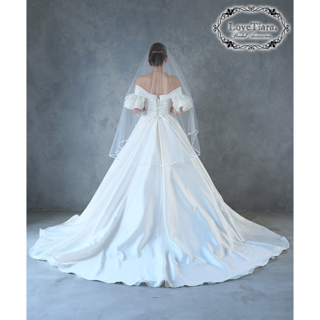 ベール　ウエディング　ブライダル　結婚式