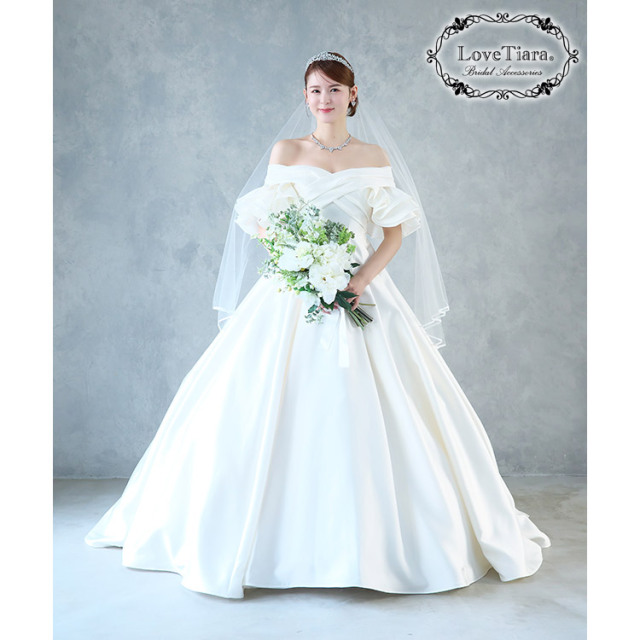 ベール　ウエディング　ブライダル　結婚式