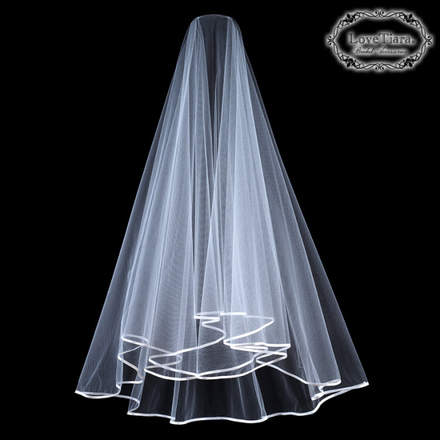 ベール　ウエディング　ブライダル　結婚式